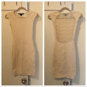 French Connection ivory dress